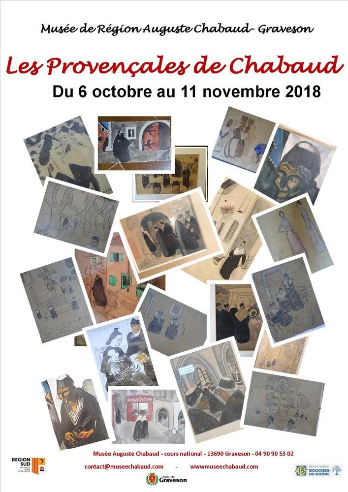 G27--Affiche-exposition-Les-Provencales-de-Chabaud--Musee-AChabud-2018